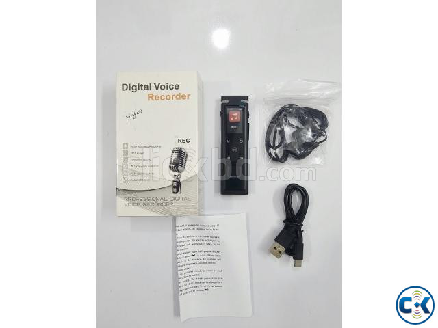 R11 Digital Voice Recorder 8GB Finger Lock Touch Button large image 1