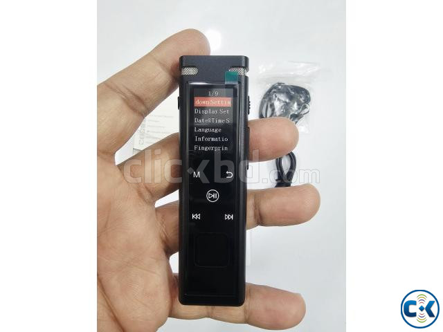 R11 Digital Voice Recorder 8GB Finger Lock Touch Button large image 3