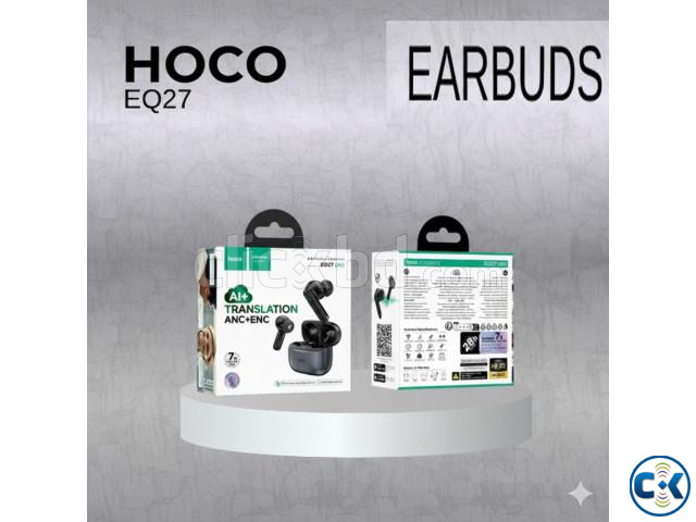 Hoco EQ-27 Fun AI Translation Earbuds ANC ENC Noise Reduct large image 4