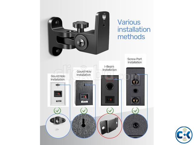 Universal Speaker Wall and Ceiling Mount Price in bd large image 2
