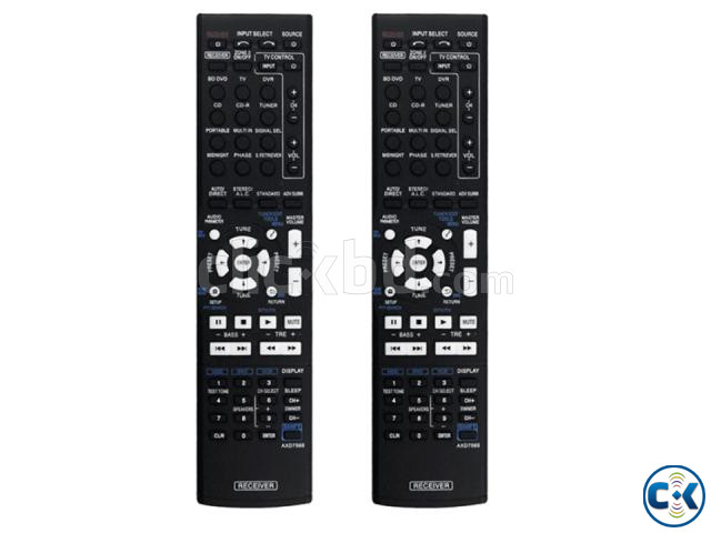 Pioneer av receiver remote control price in bd large image 1