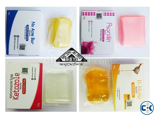 Ketozole No Acne Bar Psorialin Glycerine Medicated Soap large image 3