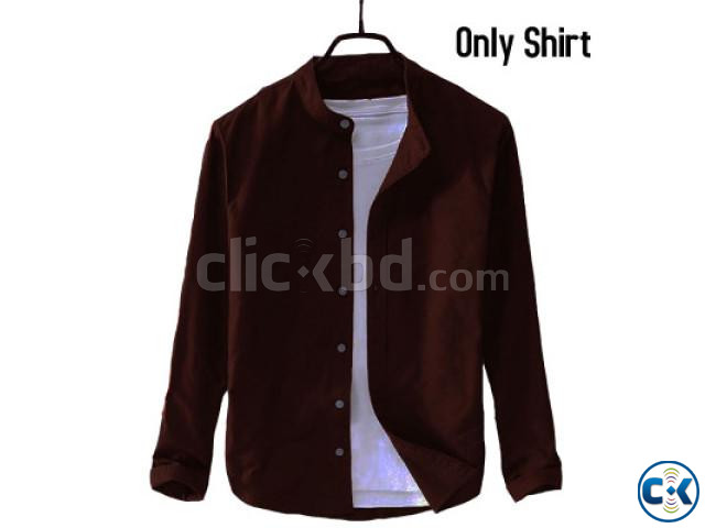 Black Stylish Shirt Premium Quality large image 1