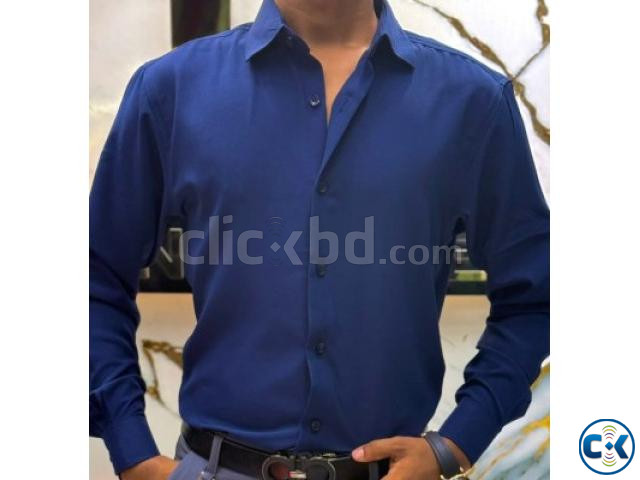 Men s Office Shirt Slim Fit Design large image 2