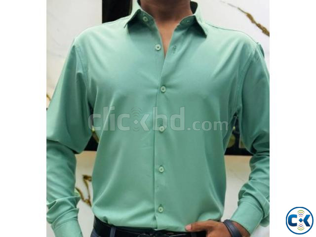 Men s Office Shirt Slim Fit Design large image 3