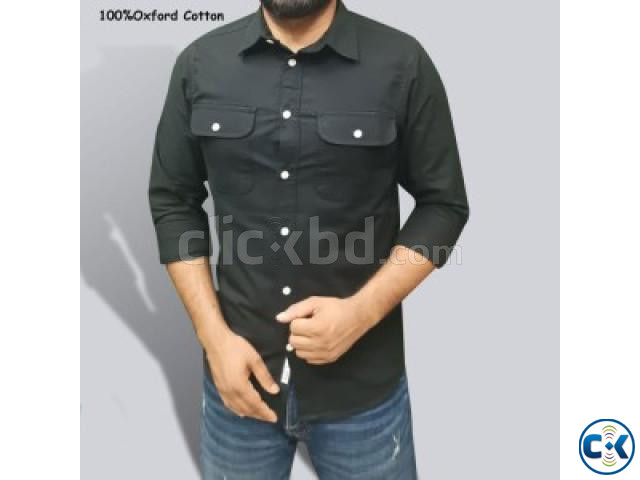 Long Sleeve Formal Shirt Comfortable Wear large image 1