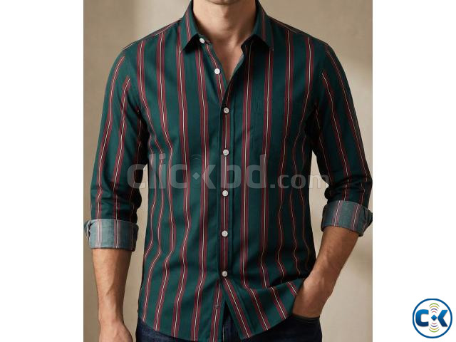 Premium White Formal Shirt large image 1