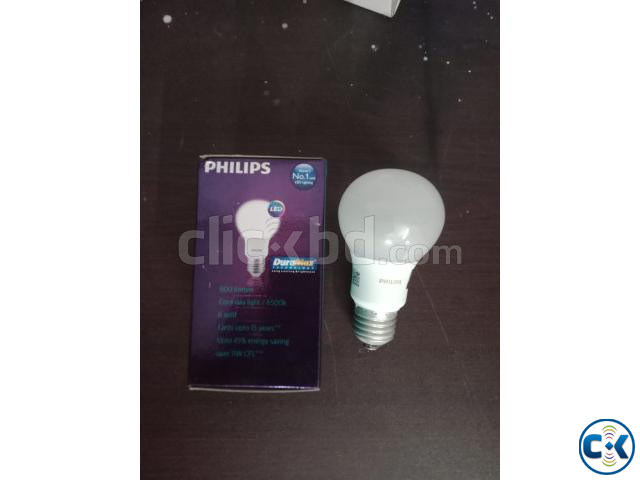 PHILIPS 6W Led Energy Saving Bulb Thread Type White Color large image 2