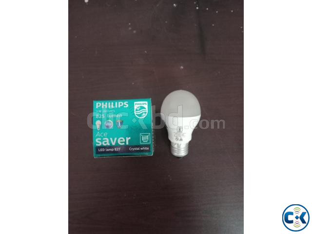 PHILIPS 9W Led Energy Saving Bulb Thread Type White Color large image 1