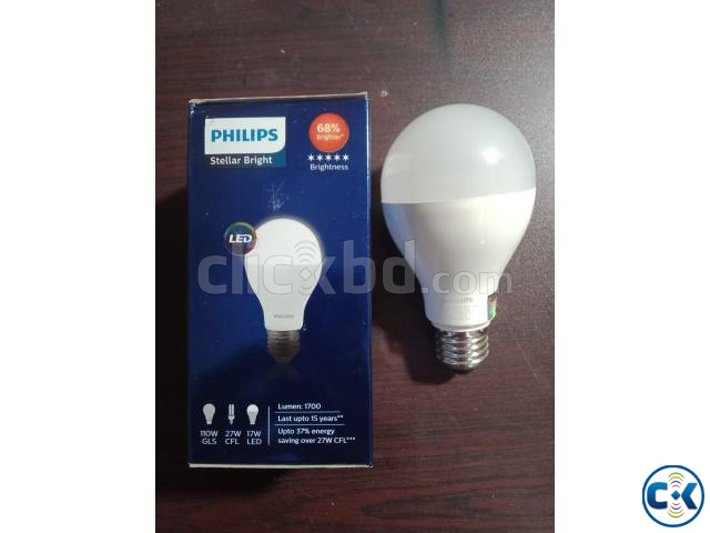 PHILIPS 17W Led Energy Saving Bulb Thread Type White Color large image 2