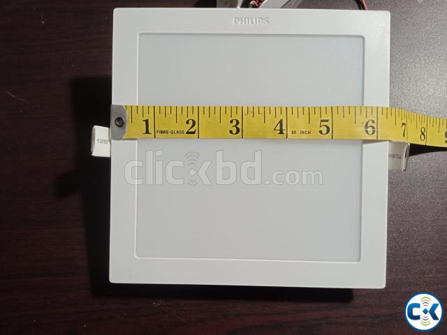 Philips 15W LED Panel Light Square Conceal Type Warm Color large image 3
