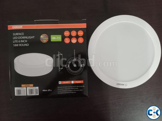 OSRAM 18W LED Panel Light 220V AC Daylight large image 2