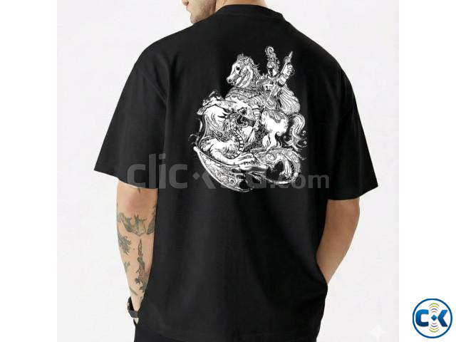 Men s Stylish Drop Shoulder- Maroon large image 3