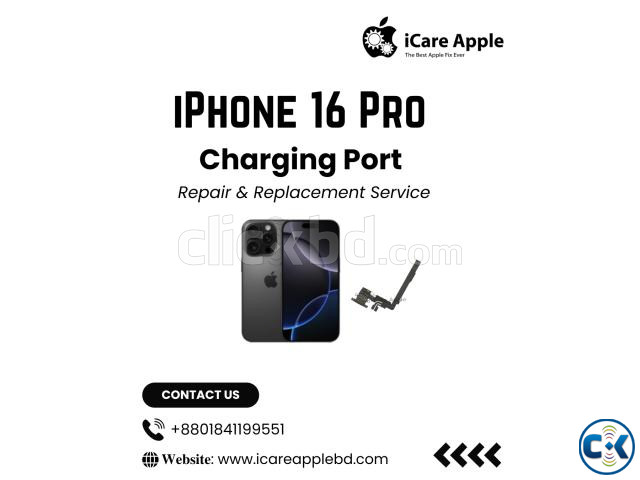 iPhone 16 Pro Charging Port Repair Replacement Service large image 1