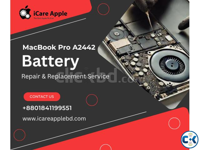 MacBook Pro A2442 Battery Repair Replacement Service large image 2