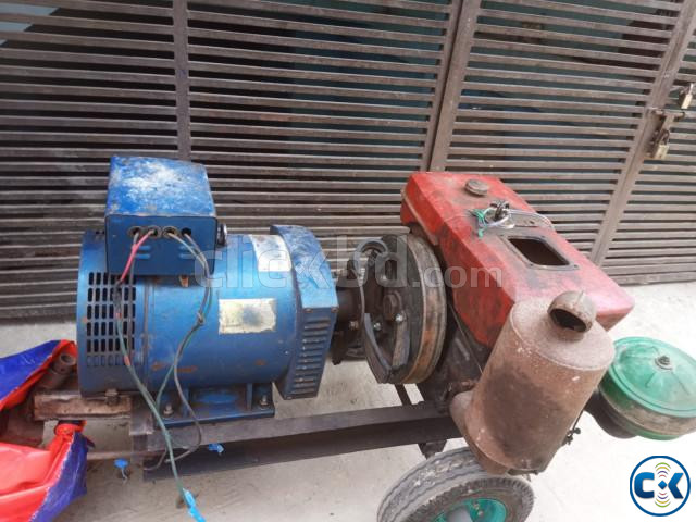 15 Kw Kajoli Generator 30hp Sifang Machine with 3 Chaka Gari large image 1