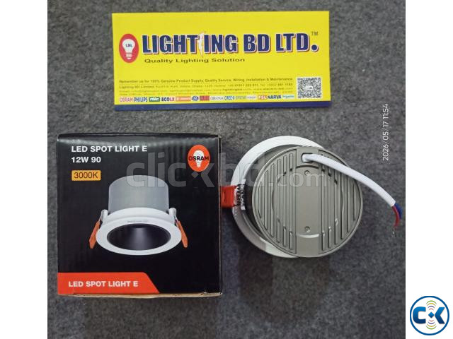 OSRAM 12W Spot Light 265V Warm Color Made in China large image 2