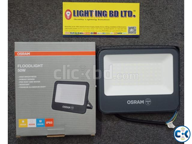 Osram 50W LED Flood Light SMD Chips 6500k White Color large image 2