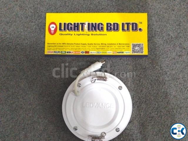 LEDVANCE 9W LED Panel Light Round Conceal Type White Color large image 2