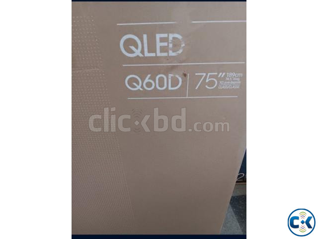 Samsung 75 Q60D QLED 4K Smart TV large image 2