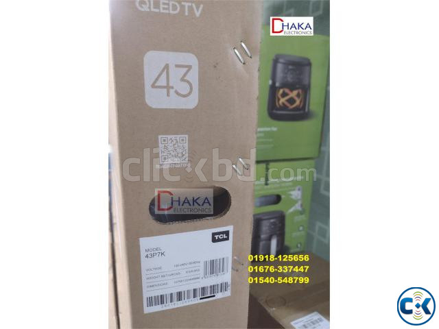 TCL 43 inch 43P7K QLED 4K Google TV large image 1