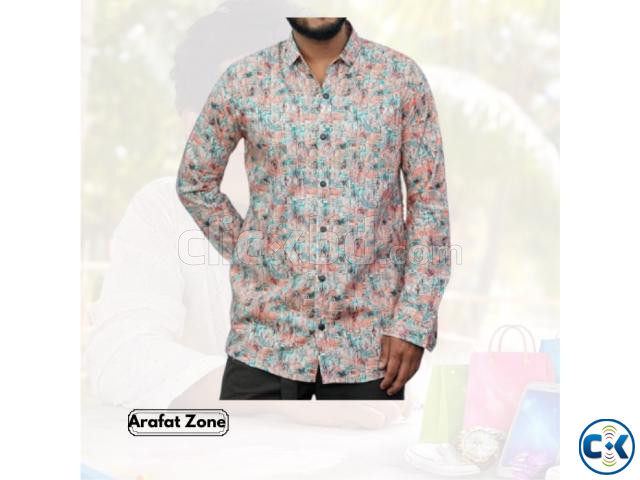 Digital Print Cotton Shirt large image 2