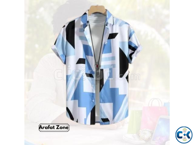 Half Sleeve Cotton Shirt For Men large image 1