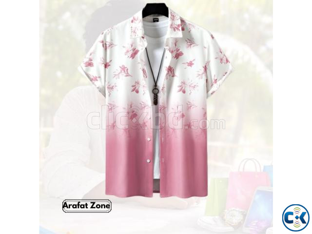Half Sleeve Cotton Shirt For Men large image 2