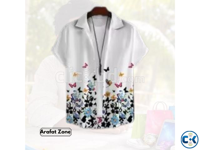 Half Sleeve Cotton Shirt For Men large image 4