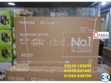 Toshiba 55 inch 55M550NP QLED 4K Google TV Official