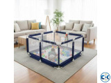 Baby Playpen 4 4 fit SS Steel Frame Breathable Mesh Fabr