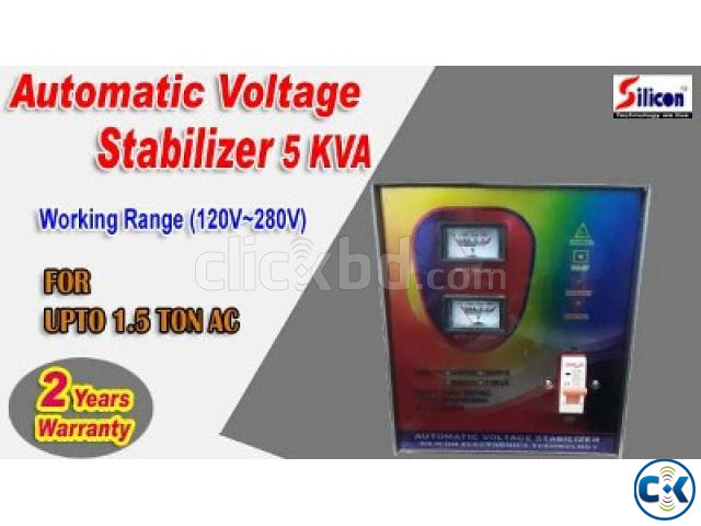 VOLTAGE STAVILIZER 5KVA large image 2