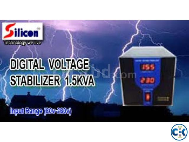 DIGITAL STABILIZER 1.5KVA large image 2