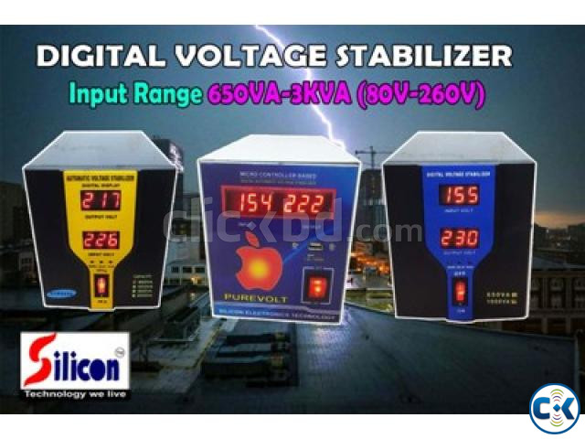 DIGITAL STABILIZER 3KVA large image 2