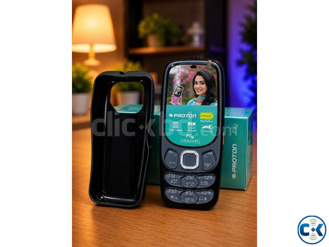 Proton Fly RFL Brand বাটন ফোন সাথে আকর্ষনীয় ব্যাক কভার large image 3