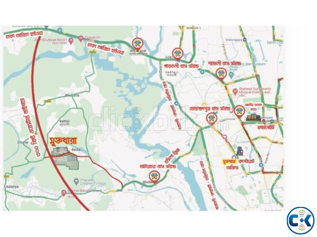 plot land at mohammadpur- bosila bridge adjacent | ClickBD image 2