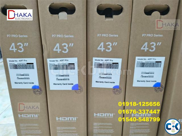 Haier 43 inch H43P7 Pro H-QLED 4K Google Smart TV Official | ClickBD image 2