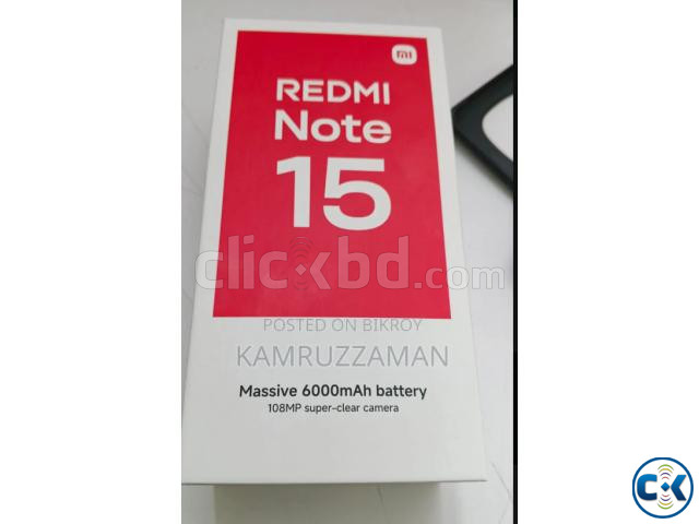 Xiaomi Redmi Note 15 6GB 128GB Full Box 100 Fresh | ClickBD image 3