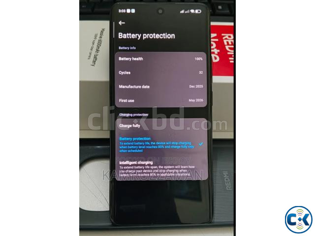 Xiaomi Redmi Note 15 6GB 128GB Full Box 100 Fresh | ClickBD image 5