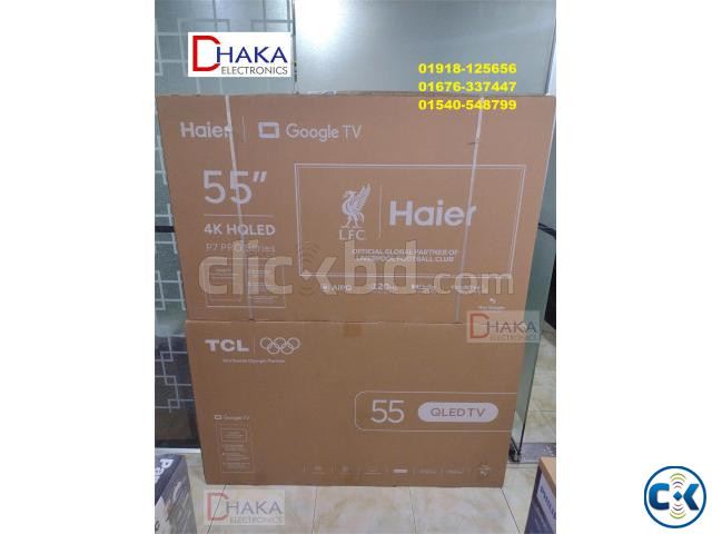 TCL 55 inch 55T6D QLED 4K Smart Google TV Official | ClickBD image 2