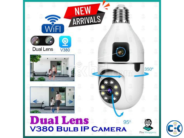 Double Lens PTZ Bulb Wi-Fi IP Camera price in Bangladesh | ClickBD image 2
