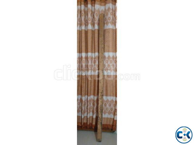 7.5 x 4.5 Wooden Single Bed With Mattress | ClickBD image 2