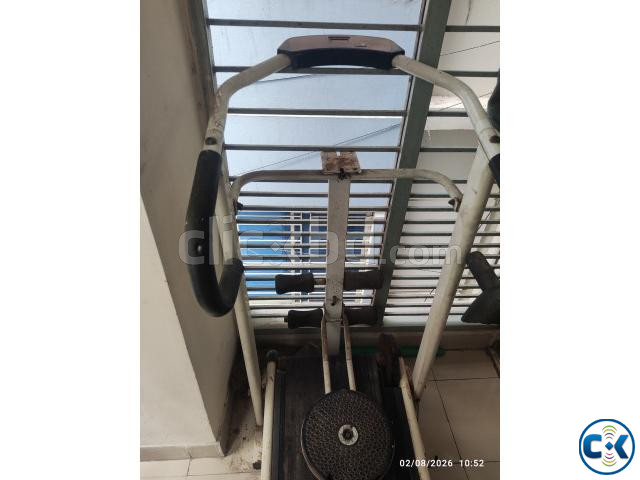 Pro-Supra -4 Way Manual Treadmill in Good Condition | ClickBD image 2