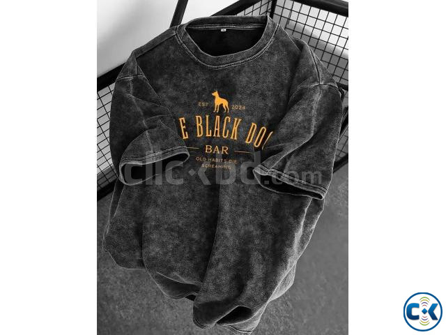 Premium Acid Wash Drop Shoulder TShirt price in Bangladesh | ClickBD image 3
