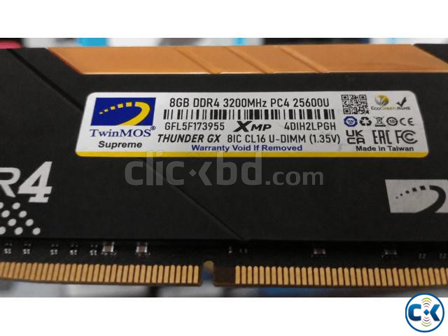 TwinMOS Thunder GX 8GB DDR4 3200MHz RAM price in Bangladesh | ClickBD image 3