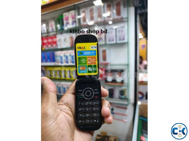Vmax V74 Folding Mobile Dual Sim price in Bangladesh | ClickBD image 3