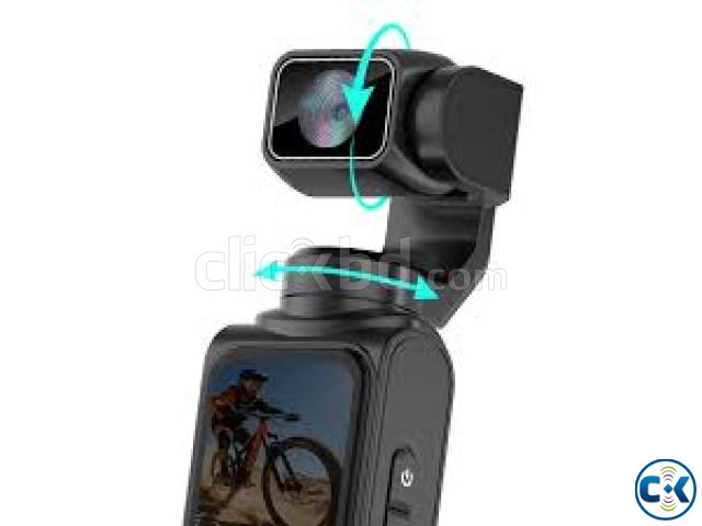 Action Camera AT-M105 4K Face-Tracking Pocket Camera With To | ClickBD image 4