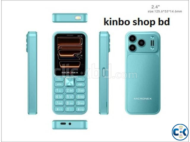 Micronex MX55 Ipro Button Mobile Dual Sim | ClickBD image 3