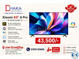 Xiaomi 43 inch A Pro 4K QLED Google TV 2026 Official