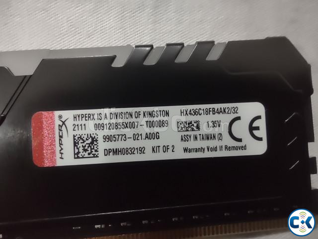 HyperX Fury RGB 32GB Kit 2x16GB DDR4 Desktop RAM | ClickBD image 3